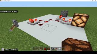 How to make a repeating redstone signal in Minecraft Education [upl. by Lalaj]