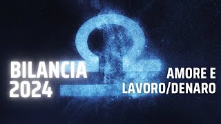 BILANCIA ♎️ 2024 AMORE E LAVORODENAROState seminando bene per raccogliere ciò che desiderate 🌱 [upl. by Wolfe]