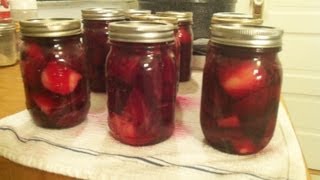 Canning Pickled Beets  Canning What You Grow [upl. by Ecinej927]