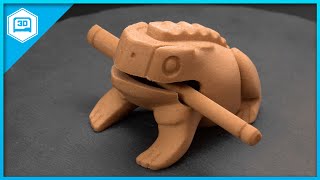 Percussion Frog 3DPrinting Timelapse adafruit [upl. by Seebeck328]