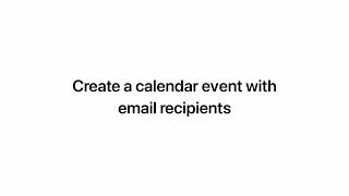 Missive Tips amp Tricks Calendar Event with Email Recipients [upl. by Ricky]