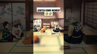 Zenitsu funny moment 🤣🤣demonslayer anime animeedit zenitsu funnymoment  shorts [upl. by Attennek593]