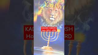 JESUS KADOSH KADOSH ADONAI ELOHIM  HOLY HOLY LORD shorts jesus worship praise kadosh holy [upl. by Ebby]