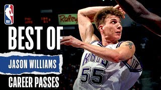 Jason Williams Most Amazing Passes  NBA Career Highlights [upl. by Eirrol]