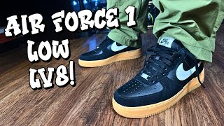 Air Force 1 LV8 Black Summit White Review amp On Feet [upl. by Ohnuj]