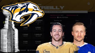 Can The Nashville Predators Win A Cup After Massive 2024 Free Agency Signings NHL 24 [upl. by Ardnasella]