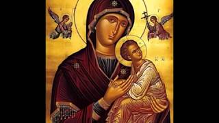 Canon of the Akathist to the Theotokos Ode 1 Greek [upl. by Nerua31]