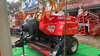 gurbazfarmmachinery baler video farming indias amp world no1 machinery zero maintenance [upl. by Ahsoet740]