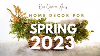 HOME DECOR FOR SPRING 2023 FRENCH COUNTRY SHABBY CHIC FARMHOUSE STYLE [upl. by Voe]