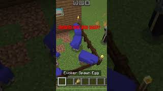 EVOKERS VS BLUE SHEEP 🔥🔥 minecraft evoker sheep bluesheep minecraftshorts JB2AM gaming [upl. by Madeline726]