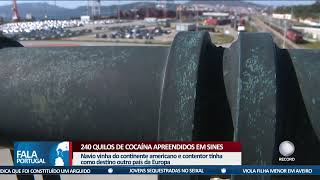 240 quilos de cocaína apreendidos em Sines [upl. by Bashuk266]