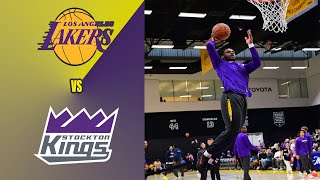 South Bay Lakers vs Stockton Kings  Lakers Highlights [upl. by Anitsirt412]