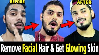 How To Remove Unwanted Hair amp Get Glowing Smooth Skin  Mens Skin Care  Asad Ansari [upl. by Nolahp]