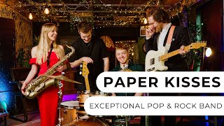 Paper Kisses  Exceptional 4Piece Party Band  Entertainment Nation [upl. by Savick]