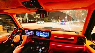 BRABUS G800 Night Drive POV [upl. by Ijok]