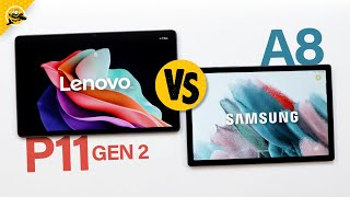 Lenovo Tab P11 Gen 2 vs Galaxy Tab A8  Which is Better [upl. by Yrrej]