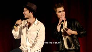 12062011 Bloody Night Con Bcn Panel Ian amp Paul parte 4 [upl. by Vig56]