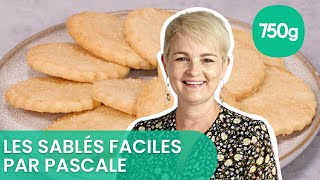 Recette des sablés faciles  750g [upl. by Anneres]