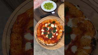 Pizza Neapolitan style 70 hydration dough margherita pizza food pizzalover [upl. by Savill]