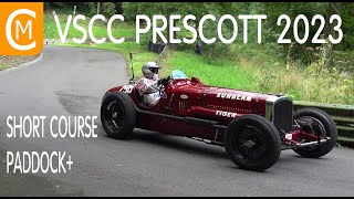 VSCC Prescott 2023 Short Course Part 4 Paddock [upl. by Arytas]