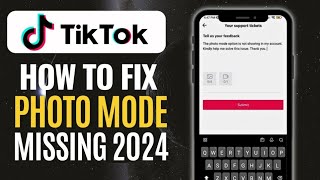 How to fix photo mode missing on tiktok tiktok photo mode missing [upl. by Goat]