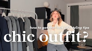 WHAT MAKES AN OUTFIT CHIC  anastasiiacher [upl. by Zola]