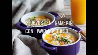 HUEVOS EN RAMEKIN  Cena fácil y rápida [upl. by Nahtal]