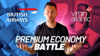 British Airways vs Virgin Atlantic  PREMIUM ECONOMY BATTLE [upl. by Brenda]