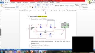 Redressement Bouble Alternances Simulation Multisim [upl. by Reniar46]