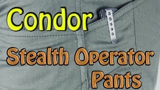 Condor Stealth Operator Pants 610T [upl. by Siloum]