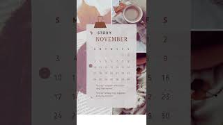 Welcome November 2024 shorts short shortvideo november [upl. by Mohkos]