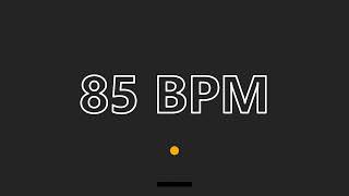 85 BPM Metronome [upl. by Genesia]