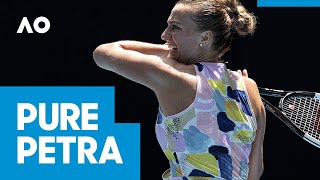 Petra Kvitova hotshots  AO2020 [upl. by Llyrad]