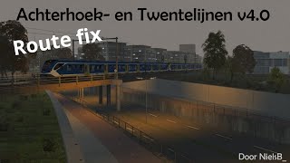 Achterhoek en Twentelijnen V40 Route Fix [upl. by Marnia]