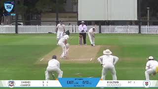 Will Salzmann removing the bails is always a sight to see😎 cricket shortsvideo shorts [upl. by Hisbe573]