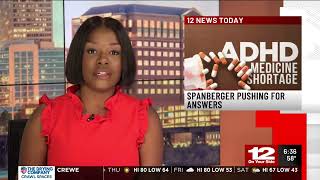 NBC12 Spanberger Presses the FDA and DEA to Alleviate Adderall Shortage [upl. by Gabbey]