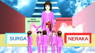 MASUK NERAKA ATAU SURGA   PENGHAKIMAN WATI  MAMA TOMMY   Drama Sakura School Simulator [upl. by Nnayllehs284]