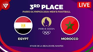 🔴 EGYPT vs MOROCCO  3RD PLACE MENS FOOTBALL PARIS OLYMPICS 2024 Preview amp Predictions Bronze Medal [upl. by Islehc]