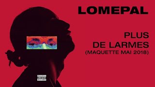 Lomepal  Plus de larmes maquette mai 2018 lyrics video [upl. by Ardnaeel]