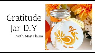 DIY Gratitude Jar with your ScanNCut DX and Artspira [upl. by Lavine]