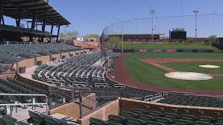 Take A Tour Of Salt River Fields Where The Colorado Rockies Are Getting Ready For The Home Opener [upl. by Noach326]