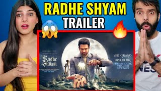 RADHE SHYAM Trailer REACTION  Prabhas  Pooja Hegde [upl. by Tuddor]