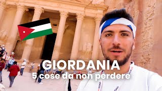 VIAGGIO IN GIORDANIA 5 cose da fare [upl. by Cahra]