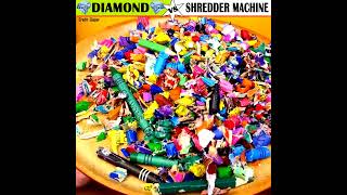 Diamond Vs Shredder Machine shorts [upl. by Aneen]