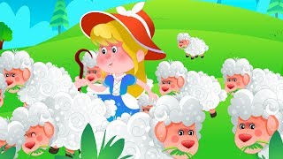 Little Bo Peep Has Lost Her Sheep  Cartoons For Toddlers  Nursery Rhymes For Babies by Kids Tv [upl. by Carrew]