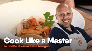 Ricetta garganelli alla zingara  Cristiano Cavolini  Cook Like a Master [upl. by Boyd]