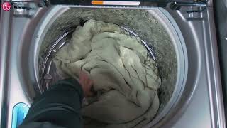 LG Top Load Washers How To Properly Load Your Top Load Washer [upl. by Suilmann341]