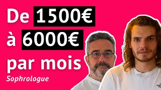 Comment le salaire dun sophrologue est passé de 1500€ à 6000€mois   Avis Teliosa [upl. by Misab]