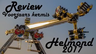 REVIEW voorjaars kermis Helmond 2017 ATTRACTIE REVIEW Future dance [upl. by Ahsenrat]