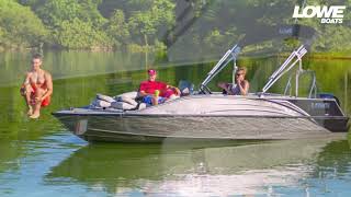 Lowe Boats 2021 SD 224 Sport Deck Boat [upl. by Kerwinn417]